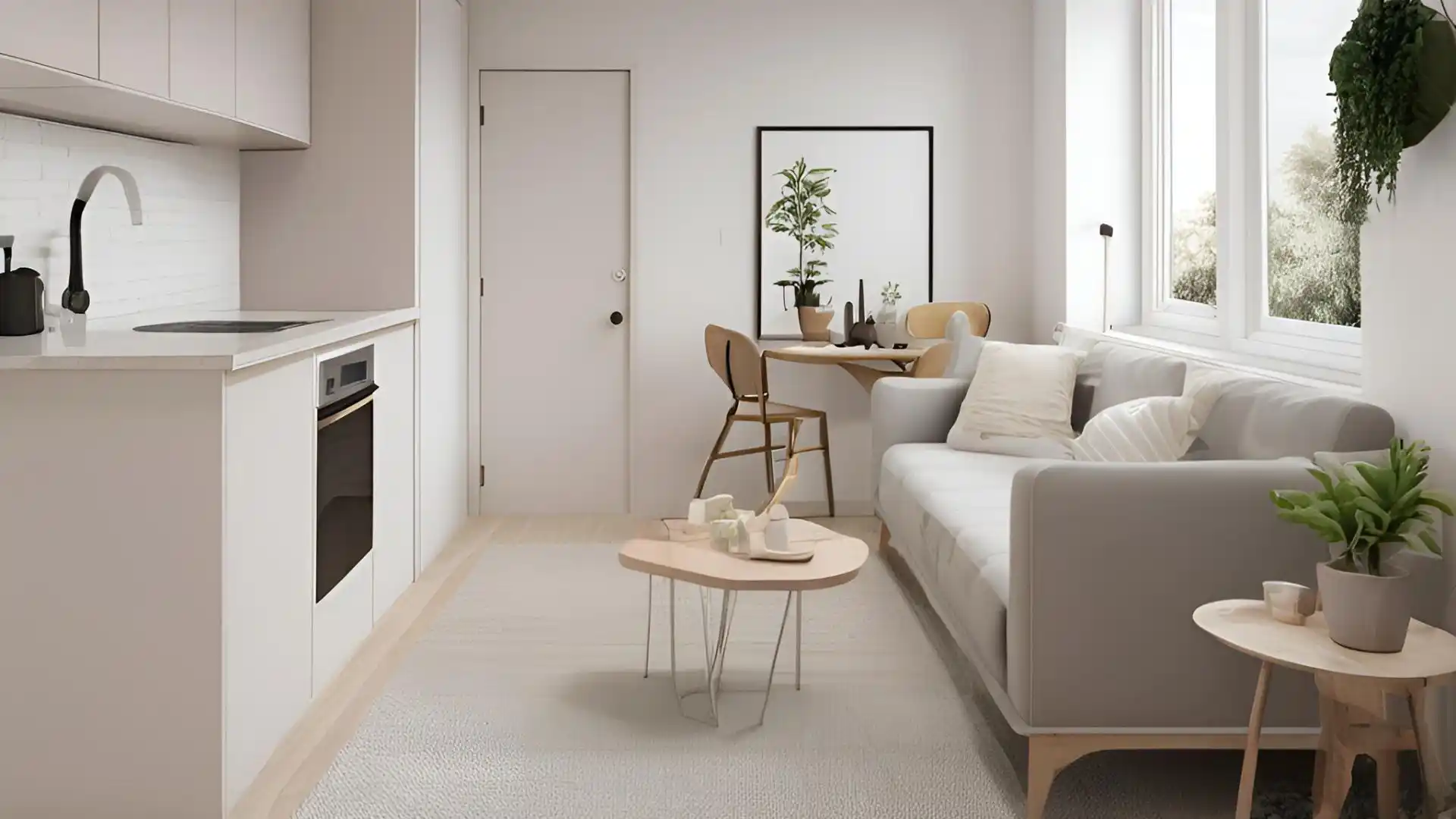 Ukuran apartemen studio