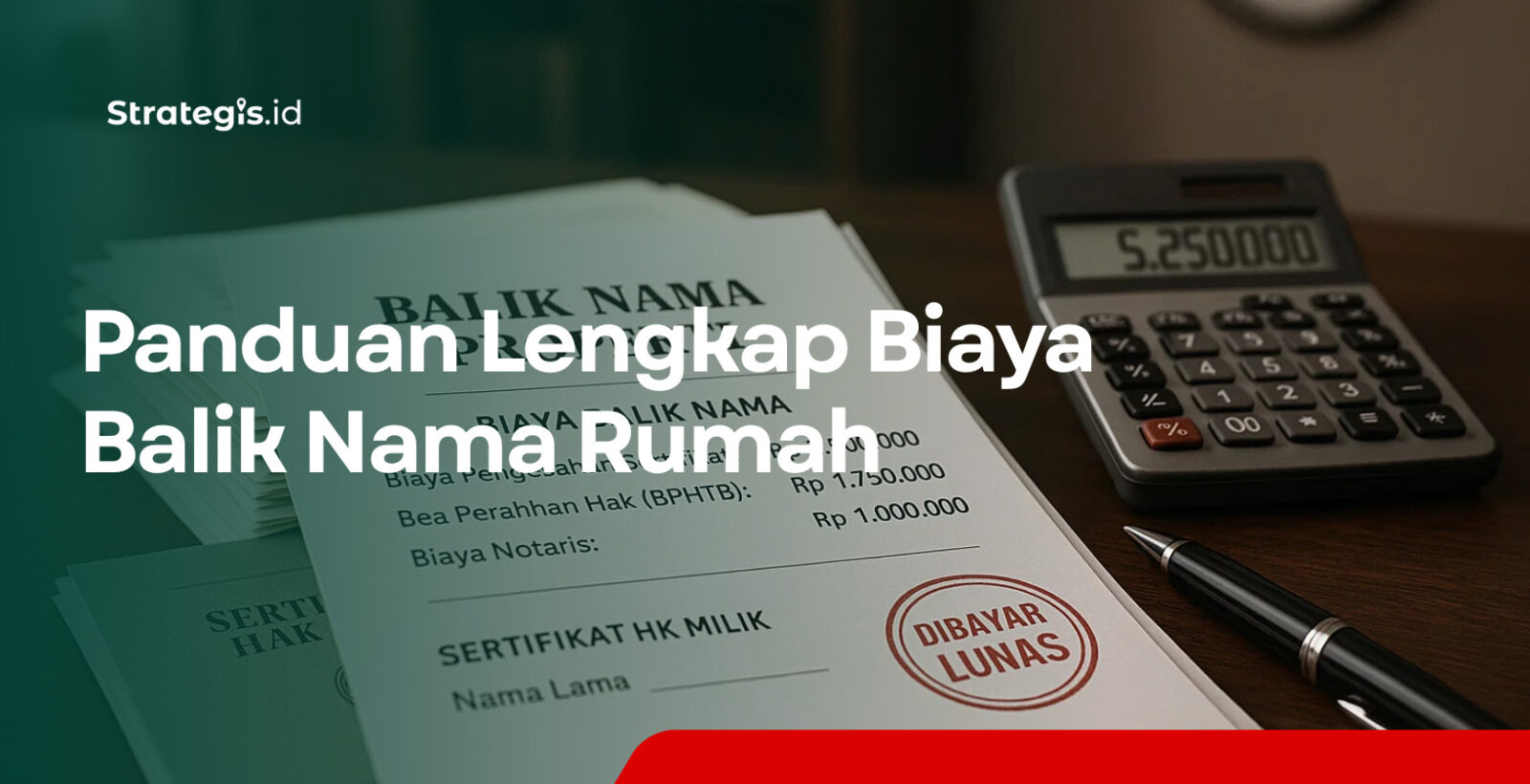Biaya Balik Nama Rumah