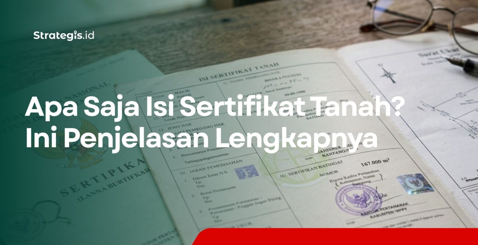 isi sertifikat tanah